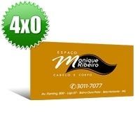 CARTÕES COU. 300g UV TOT FR - 500 UNID - 4x0